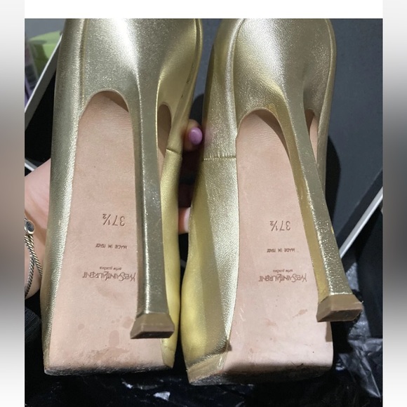 YSL heels 37 1/2 preowned with box - Picture 9 of 14
